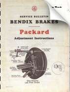1929 Bendix Brakes Service Bulletin Image